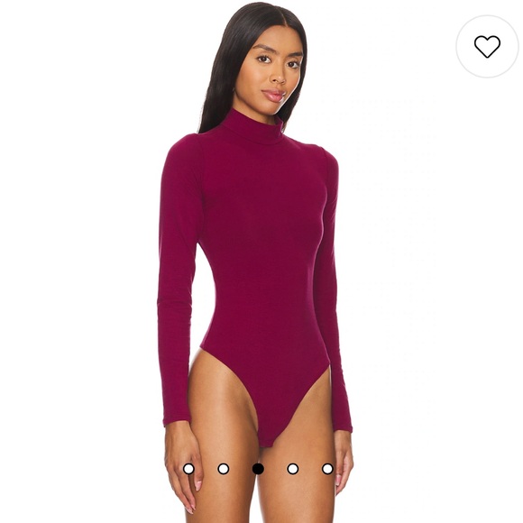 Free people Revolve FP Intimately Straps In The Back Bodysuit Wine pink large - Picture 5 of 9